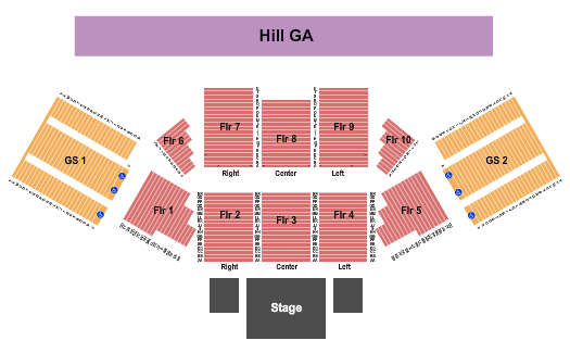 Soaring Eagle Casino & Resort I Prevail Seating Chart